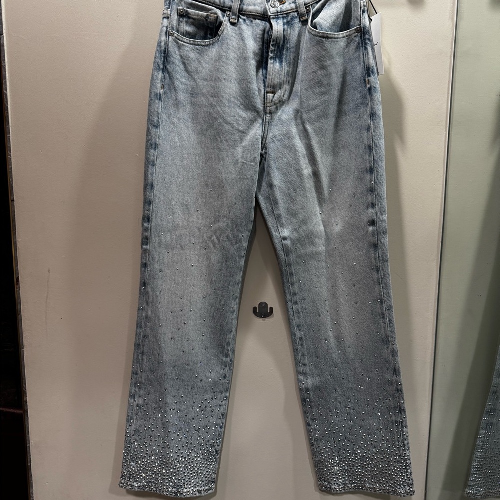 7 For All Mankind Light Blue Denim